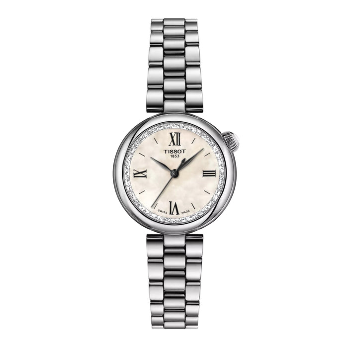 Tissot T152.010.11.118.00 Desir White MOP 28mm Steel Quartz Women's Watch T1520101111800