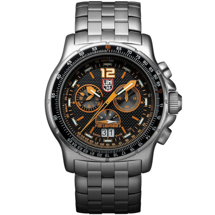 Luminox F-35 LIGHTNING II™ 9380 Series 45mm Black Dial Dive Men's Pilot Watch XA.9382.1