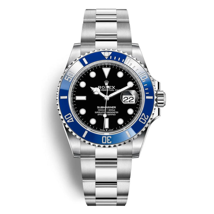 Rolex Submariner 41mm White Gold Black Dial Blue Bezel "Cookie Monster" New 2025 - 126619LB
