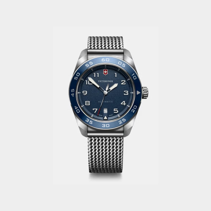 Victorinox Swiss Army Automatic Matt Dial Mesh Stainless Steel Men's Watch 242045