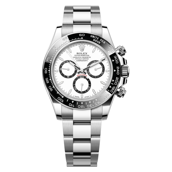 Rolex Cosmograph Daytona 40mm Ceramic Bezel White "Panda" Dial New 2025- 126500LN