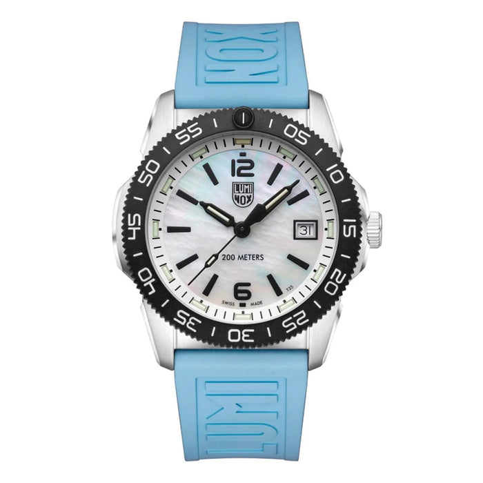Luminox Pacific Diver Series 39mm Blue Mother-Of-Pearl Dial Dive Men's Watch XS.3124M