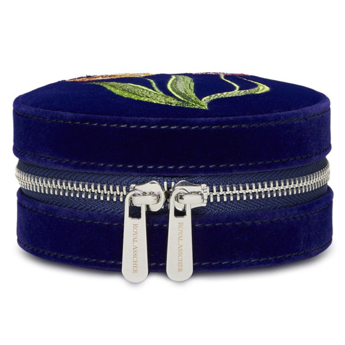 Wolf Blue Royal Asscher Round Jewelry Zip Case 394002