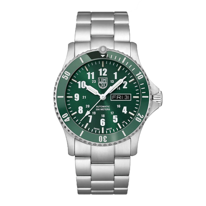 Luminox Automatic Sport Timer 42mm Green Dial With Bezel Dive Men's Watch XS.0937