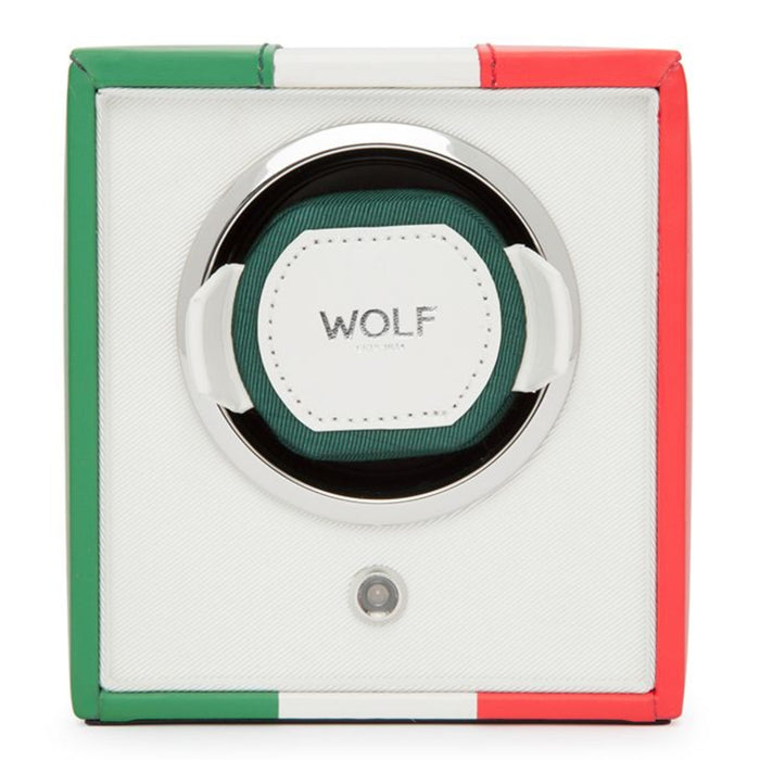 Wolf Navigator Italian Flag Single Cub Watch Winder 471504