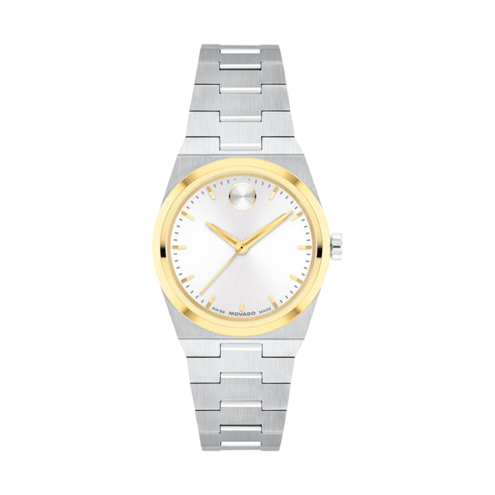 Movado BOLD Quest Mini White Dial Women's Watch 3601291
