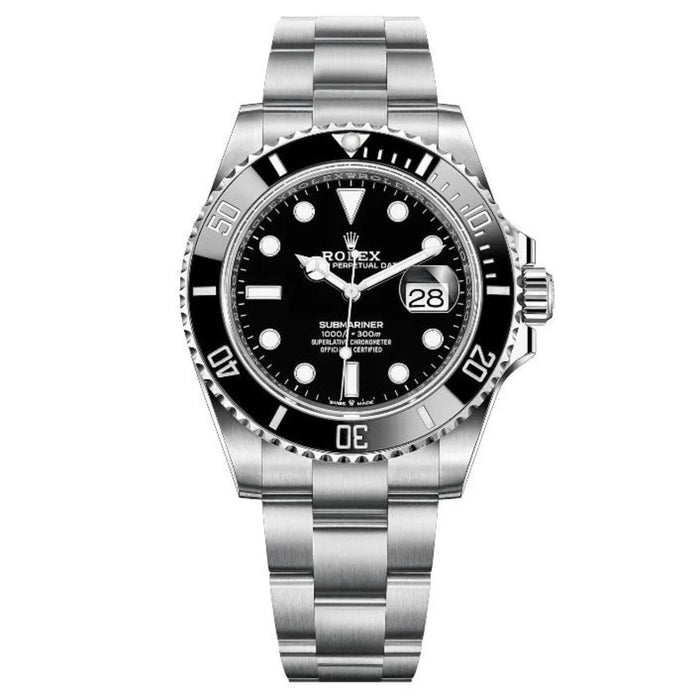 Rolex Submariner 41mm Date Stainless Steel Black Dial Black Bezel New 2025 - 126610LN