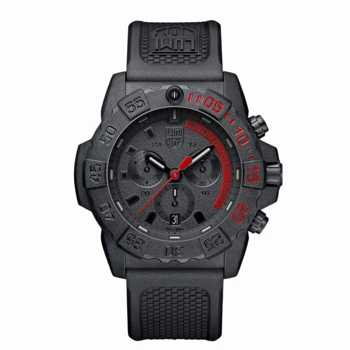 Luminox Navy SEAL Chronograph 3581 45mm CARBONOX™ Black Dial Men's Watch XS.3581.EY