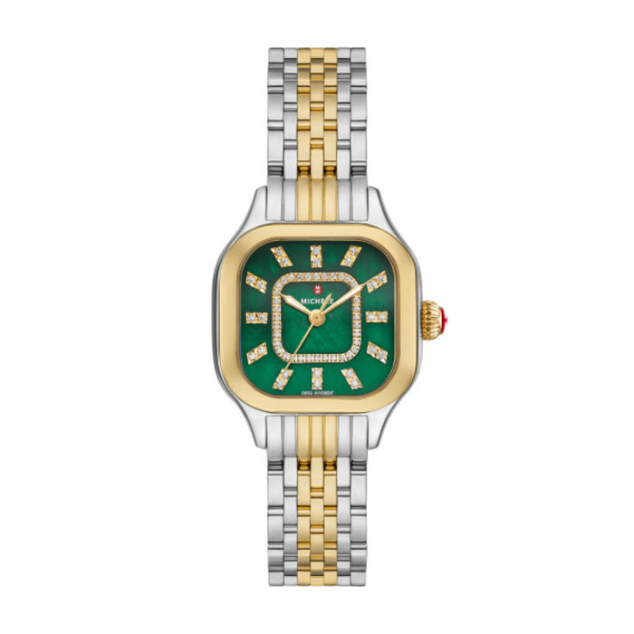 Michele Meggie 18K Two-Tone Gold-Plated Diamond Women's Watch MWW33B000018