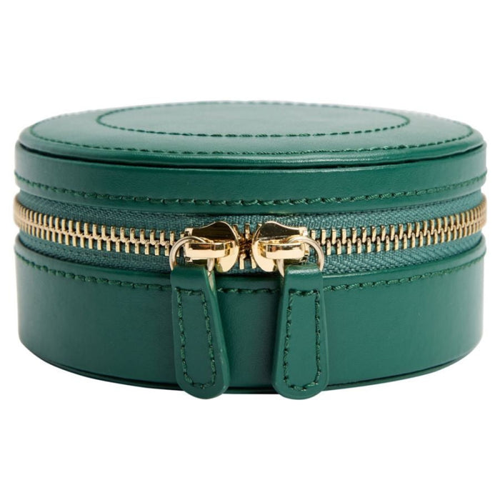 Wolf Sophia Forest Green Round Zip Case 392312