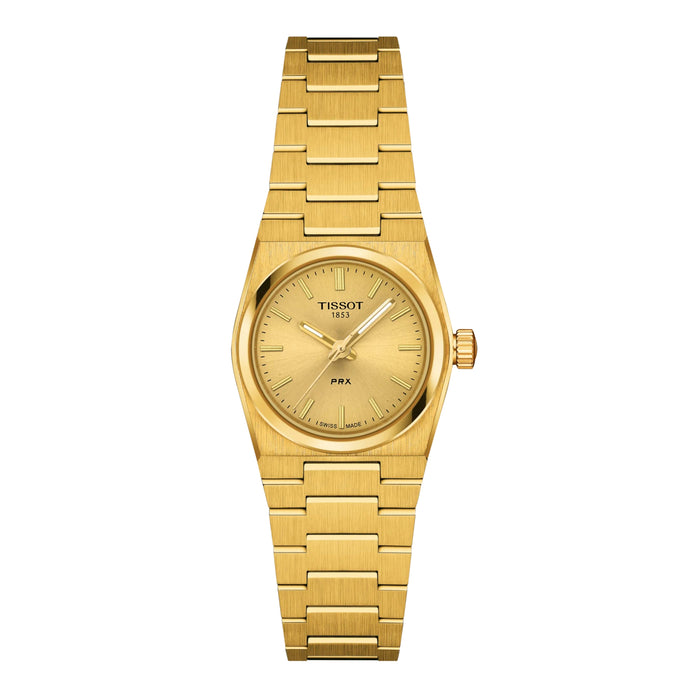 Tissot PRX 25mm Gold Stainless Steel Women's WatchT1370103302100