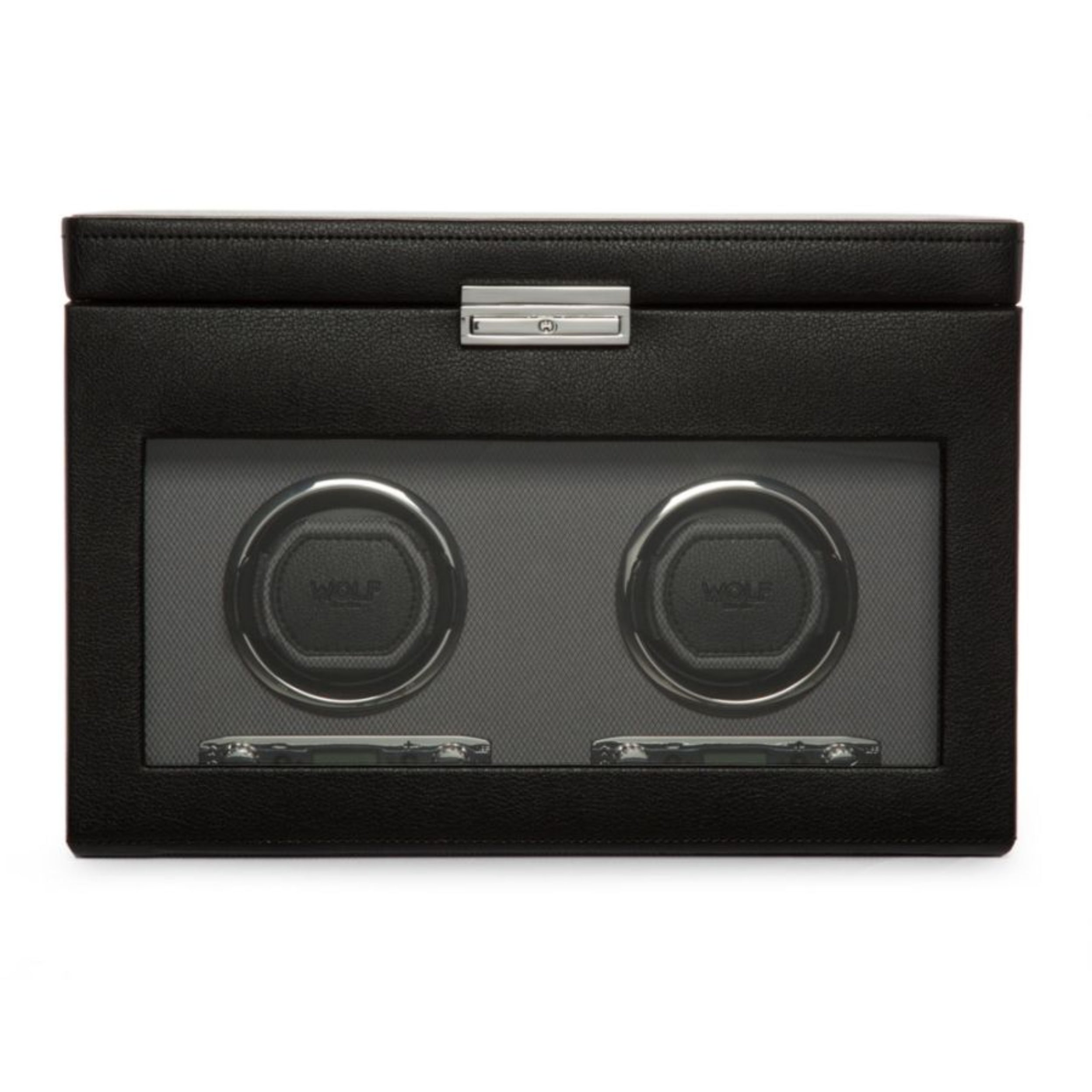 Wolf Classic Double Watch Winder with Storage 792202