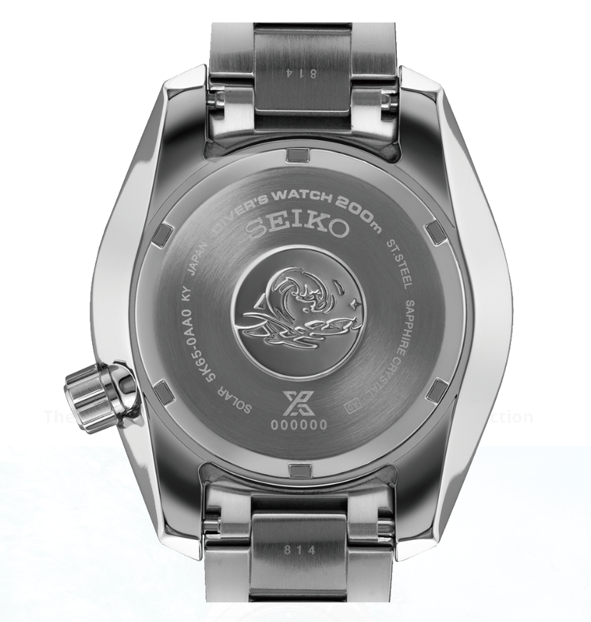 Seiko Prospex Sea Diver's Solar Analog GMT Diver's Blue Dial Men's Watch SFK001