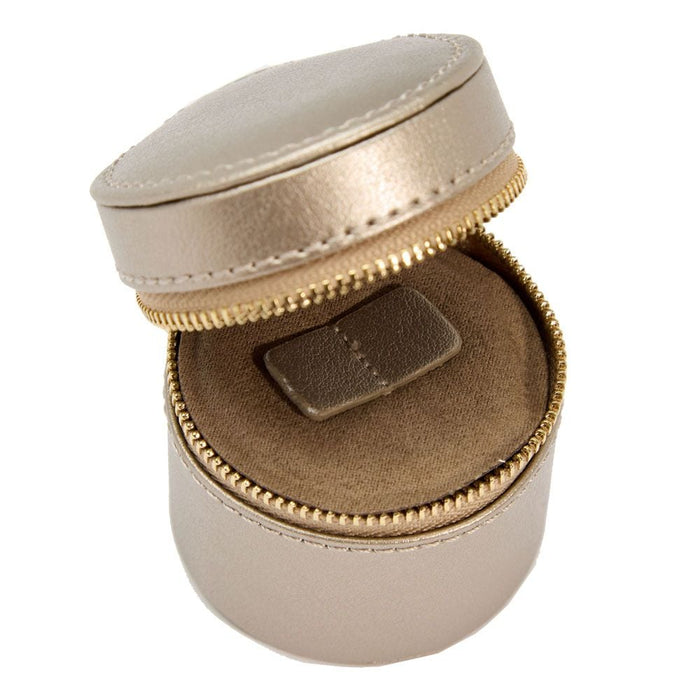 Wolf Palermo Double Watch Roll with Jewelry Pouch Pewter 213978_5