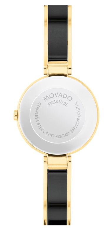 Movado Moda Black Museum Dial Women's Watch 0607714