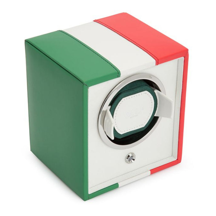 Wolf Navigator Italian Flag Single Cub Watch Winder 471504