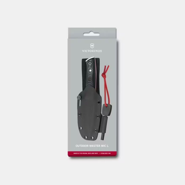 Victorinox Swiss Army Knife & Tools Black Outdoor Master Mic L 4.2261