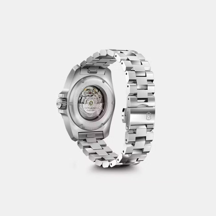 Victorinox I.N.O.X. Automatic Guilloché Dial With Silver Stainless Steel Men's Watch 242019