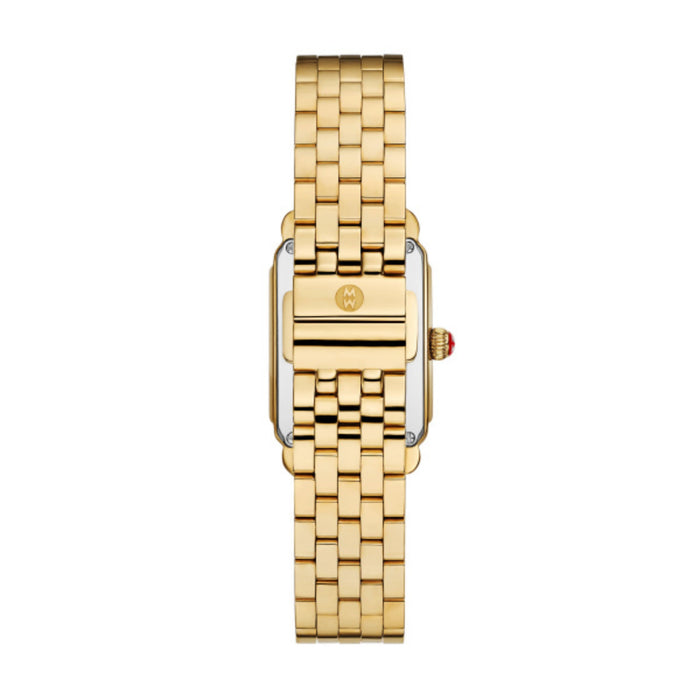 Michele Deco Park 18K Gold-Plated Mother Of Pearl Women's Watch MWW06E000147