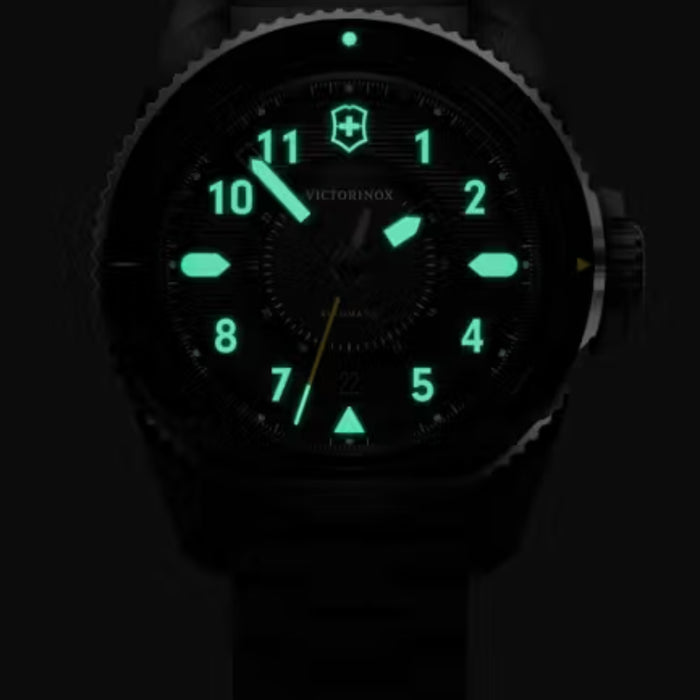 Victorinox Journey 1884 Automatic Matt Black Dial Men's Watch 241981