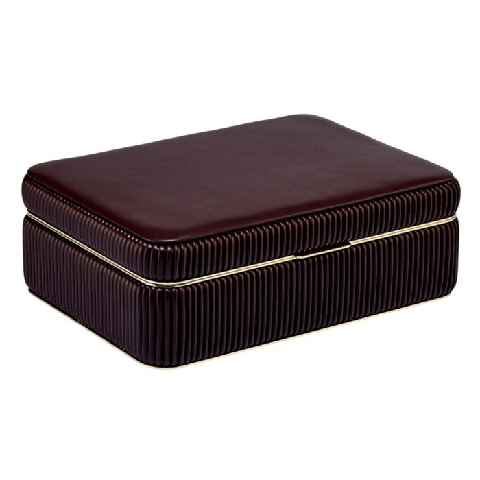 Wolf Bella Bordeaux Medium Jewelry Box 781026