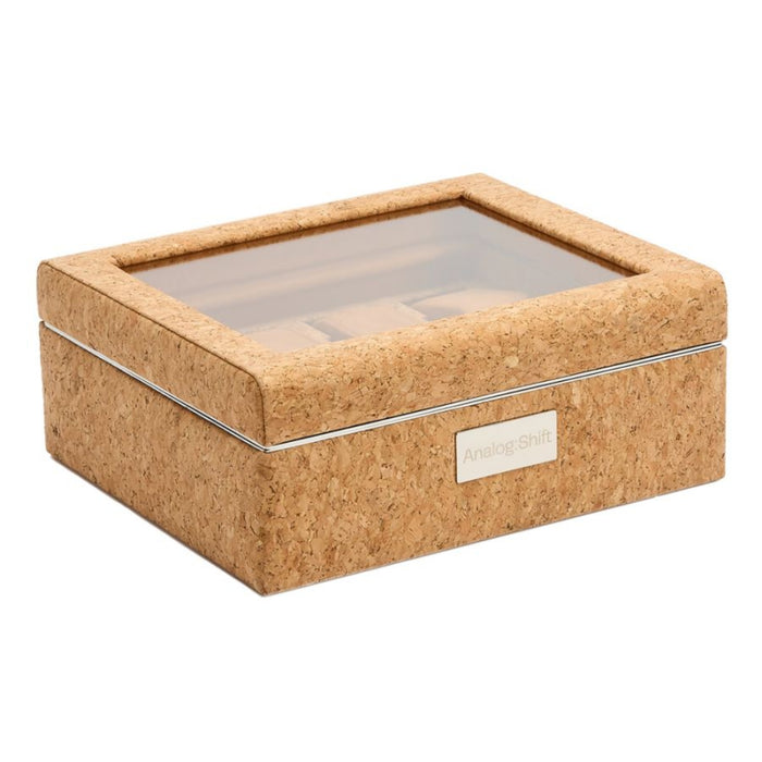 Wolf Analog: Shift Cork 1976 Collection 8 Piece Watch Box 709261