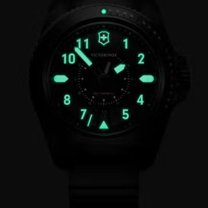 Victorinox Journey 1884 Grainy Black Dial Quartz Men's Watch 241982