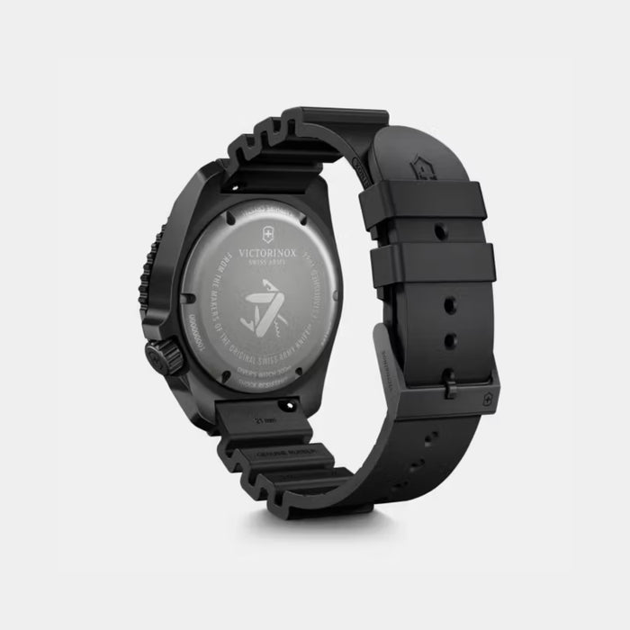Victorinox Dive Pro Automatic Matt Black Dial With Rubber Strap Men's Watch 241997