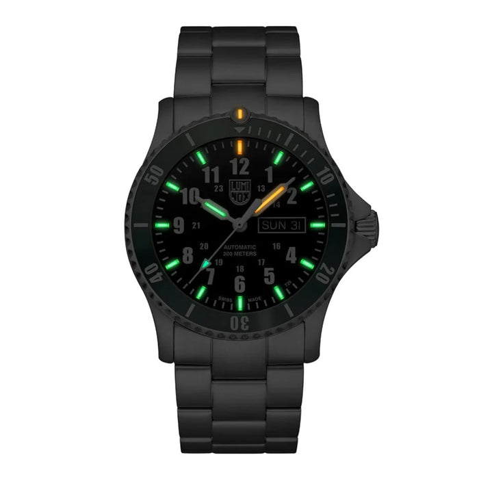 Luminox Automatic Sport Timer 42mm Black Dial With Green Bezel Dive Men's Watch XS.ZI21.1.SET
