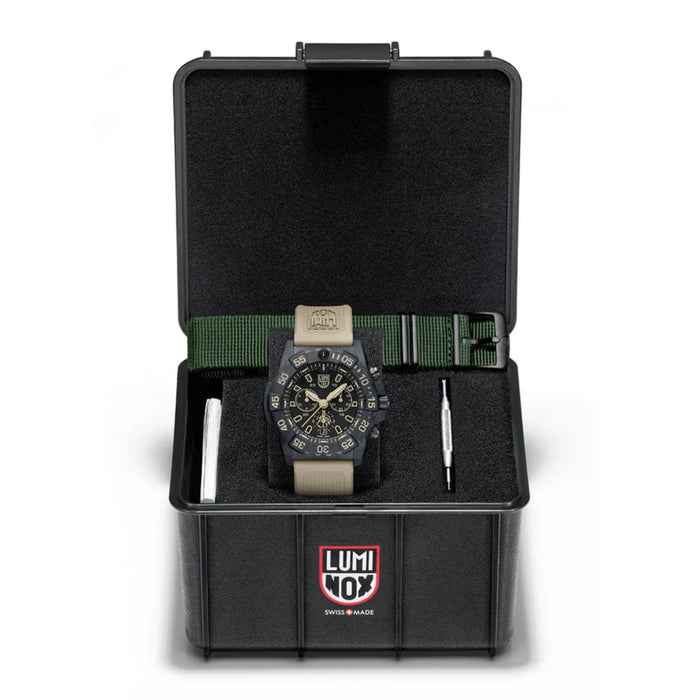 Luminox Navy SEAL Foundation 43mm Military Sand Dial Men's Watch XS.3590.NSF.SET