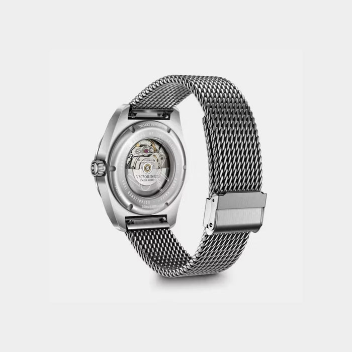 Victorinox Swiss Army Automatic Matt Dial Mesh Stainless Steel Men's Watch 242045