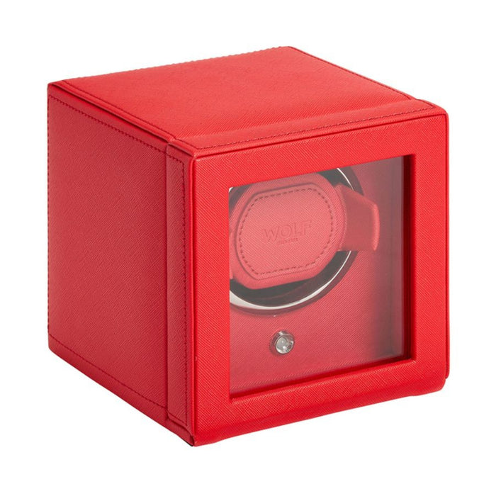 Wolf Cub Single Tutti Frutti Red Watch Winder with Cover 461172