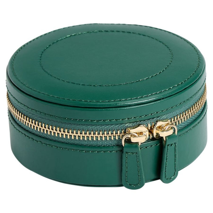 Wolf Sophia Forest Green Round Zip Case 392312