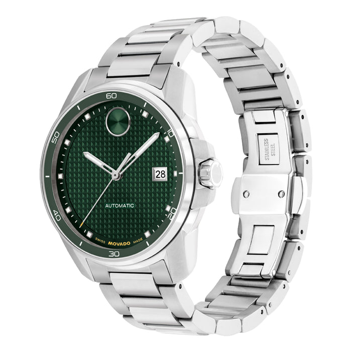 Movado Bold Verso Automatic Green Dial Men's Watch 3600962