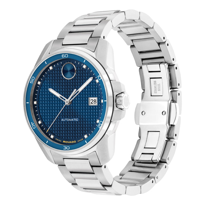 Movado Bold Verso Automatic Blue Dial Men's Watch 3600961