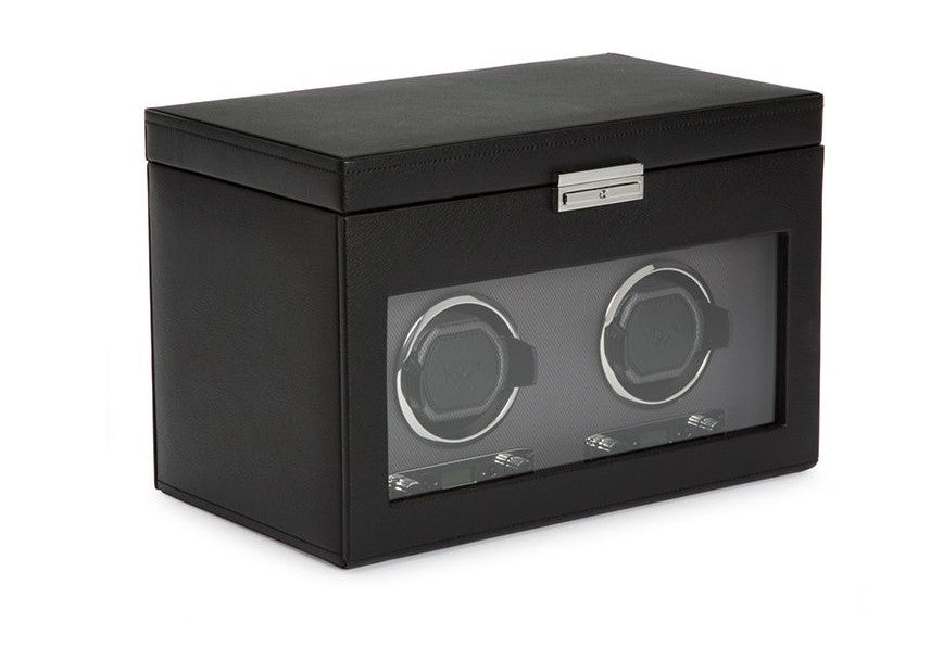Wolf Viceroy Double Watch Winder With Storage 456202