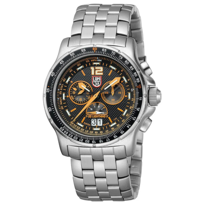 Luminox F-35 LIGHTNING II™ 9380 Series 45mm Black Dial Dive Men's Pilot Watch XA.9382.1