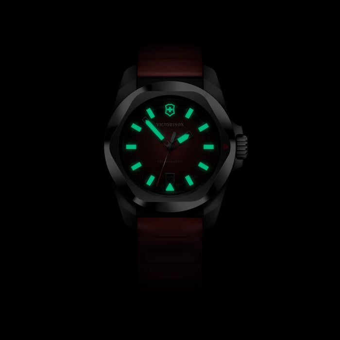 Victorinox I.N.O.X. Quartz Red Dial Men's Watch 242029