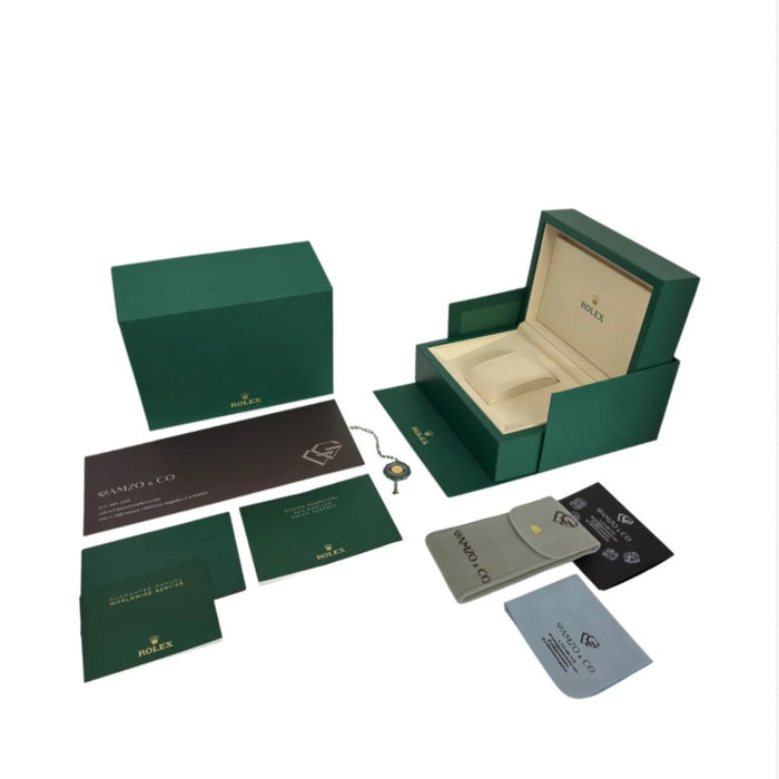 Rolex Datejust 41mm Smooth Bezel Green Index Jubilee New 2025 - 126300