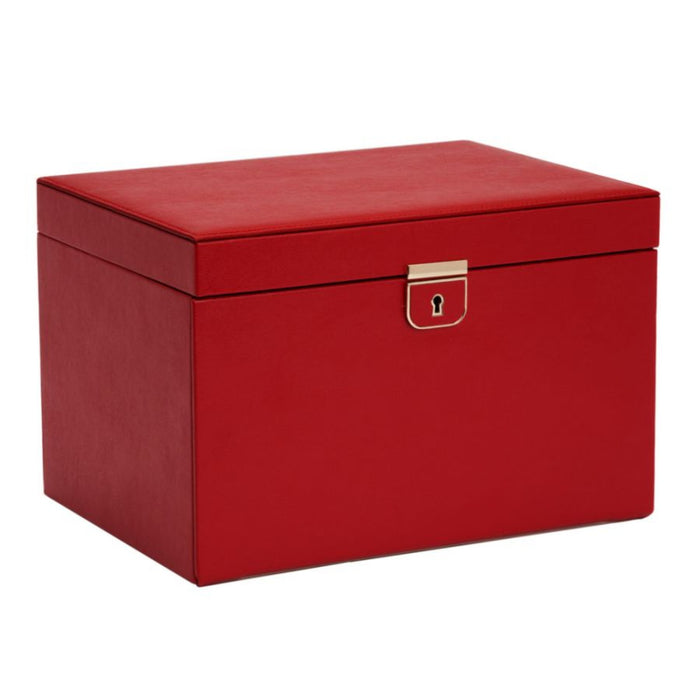Wolf Palermo Red Large Jewelry Box 213072