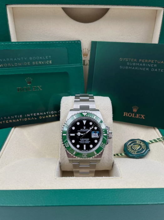Rolex Submariner Date Oyster Steel Black 41 mm Dial Watch 126610LV