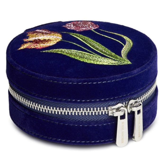 Wolf Blue Royal Asscher Round Jewelry Zip Case 394002