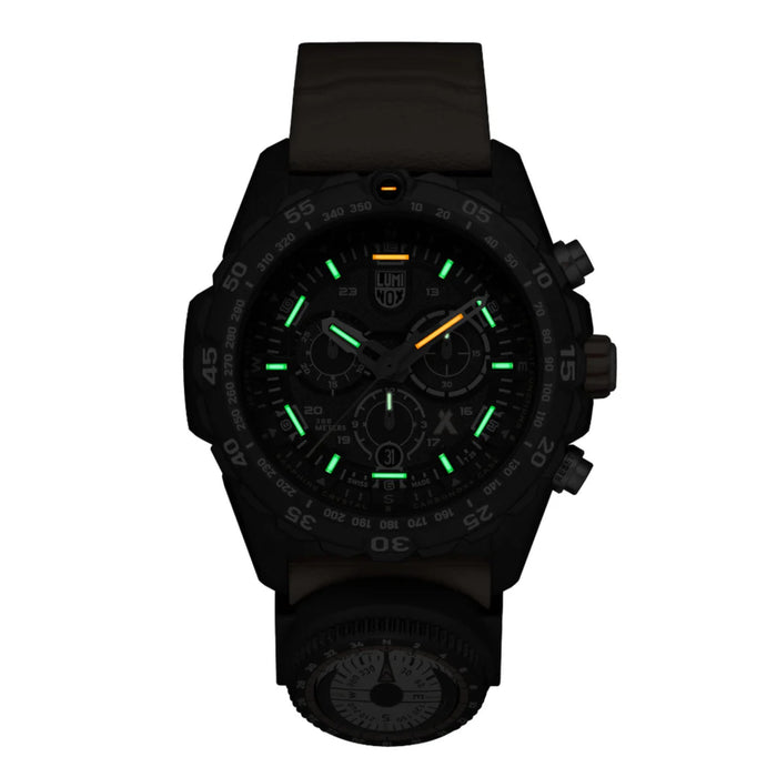 Luminox Bear Grylls Survival 45mm Chronograph Black Dial Outdoor Men's Watch Xb.3749