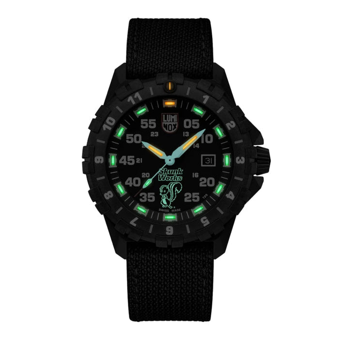 Luminox F-117 NIGHTHAWK® 6440 Heritage 44 mm Pilot Black Dial Men's Watch XA.6442.H