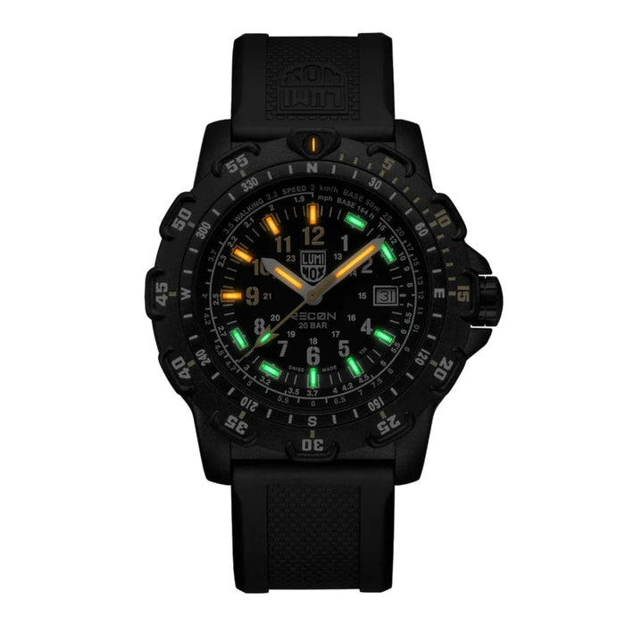 Luminox RECON Point Man 8820 Series Heritage 45mm Black Dial Men's Watch XL.8825.H.SET