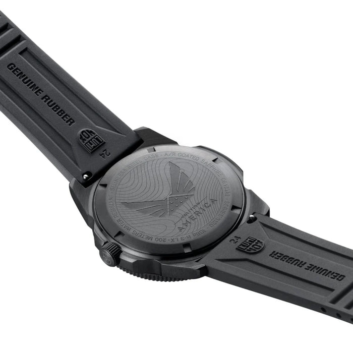 Luminox VOLITION AMERICA 'Freedom Isn't Free' 44mm Black Dial Dive Men's Watch XS.3121.BO.VOL.FR