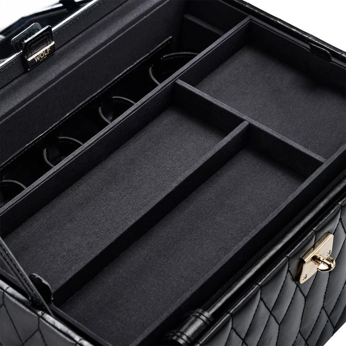 Wolf Black Caroline Cosmetic Train Case 323002_5