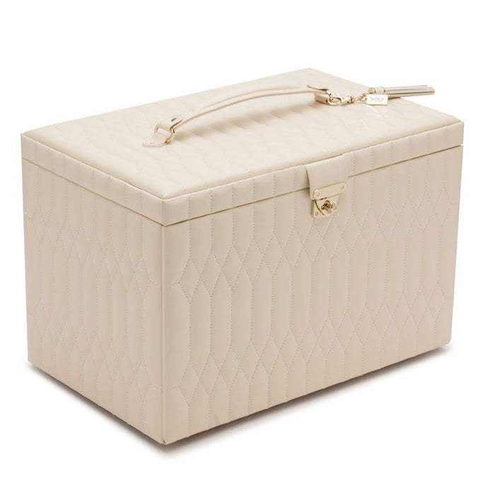 Wolf Caroline Extra Large Jewelry Case Ivory 329553_2
