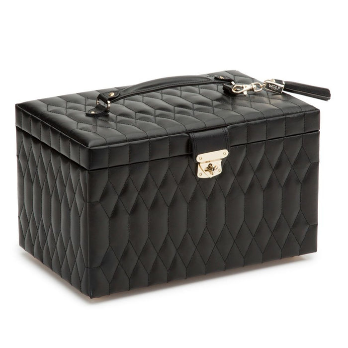 Wolf Caroline Large Jewelry Case Black 329671_2