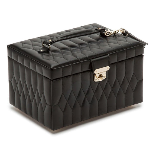 Wolf Caroline Medium Jewelry Case Black 329771_2